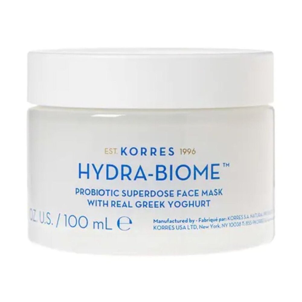 KORRES Greek Yoghurt Probiotic SuperDose Face Mask Full Size RV $52